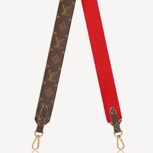 100% Authentic Loui Vuitton shoulder strap Bandouliere